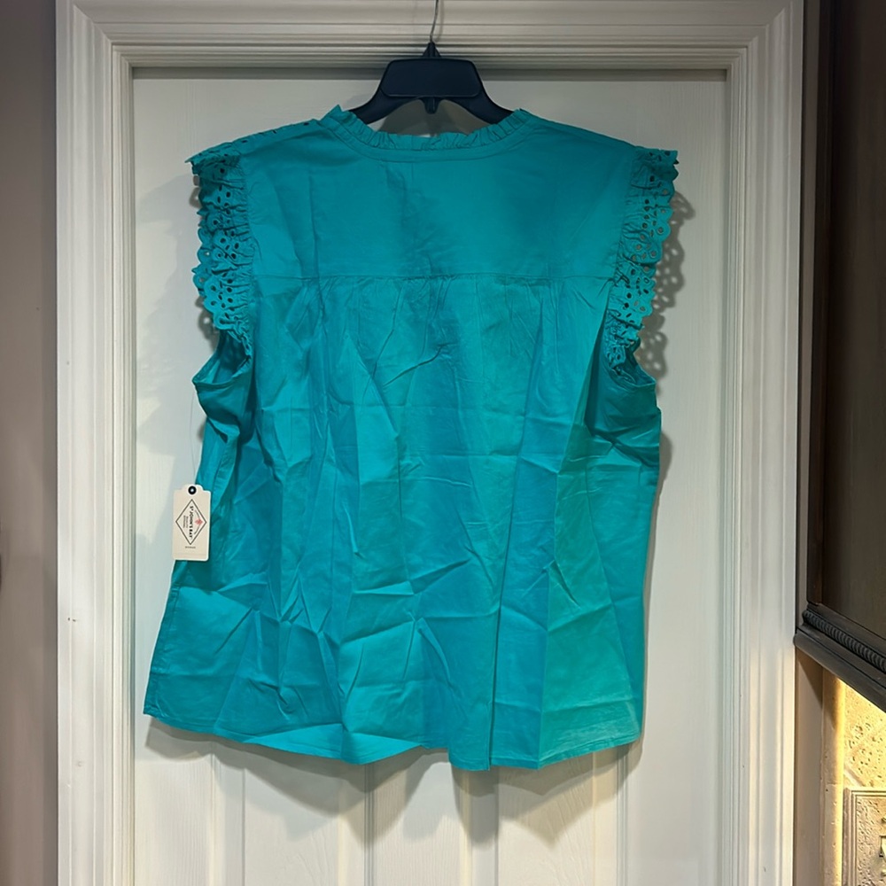 NWT St. John’s Bay Sleeveless Blouse - Picture 3 of 7